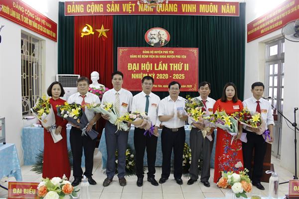 CHÚC MỪNG ĐẠI HỘI ĐẢNG BỘ BỆNH VIỆN ĐA KHOA HUYỆN PHÙ YÊN LẦN THỨ II NHIÊM KỲ 2020 - 2025 THÀNH CÔNG TỐT ĐẸP