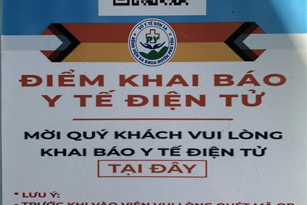THÔNG BÁO: HƯỚNG DẪN KHAI BÁO Y TẾ QUA MÃ QR-CODE CHO NGƯỜI BỆNH/NGƯỜI NHÀ/KHÁCH ĐẾN LÀM VIỆC TẠI BỆNH VIỆN